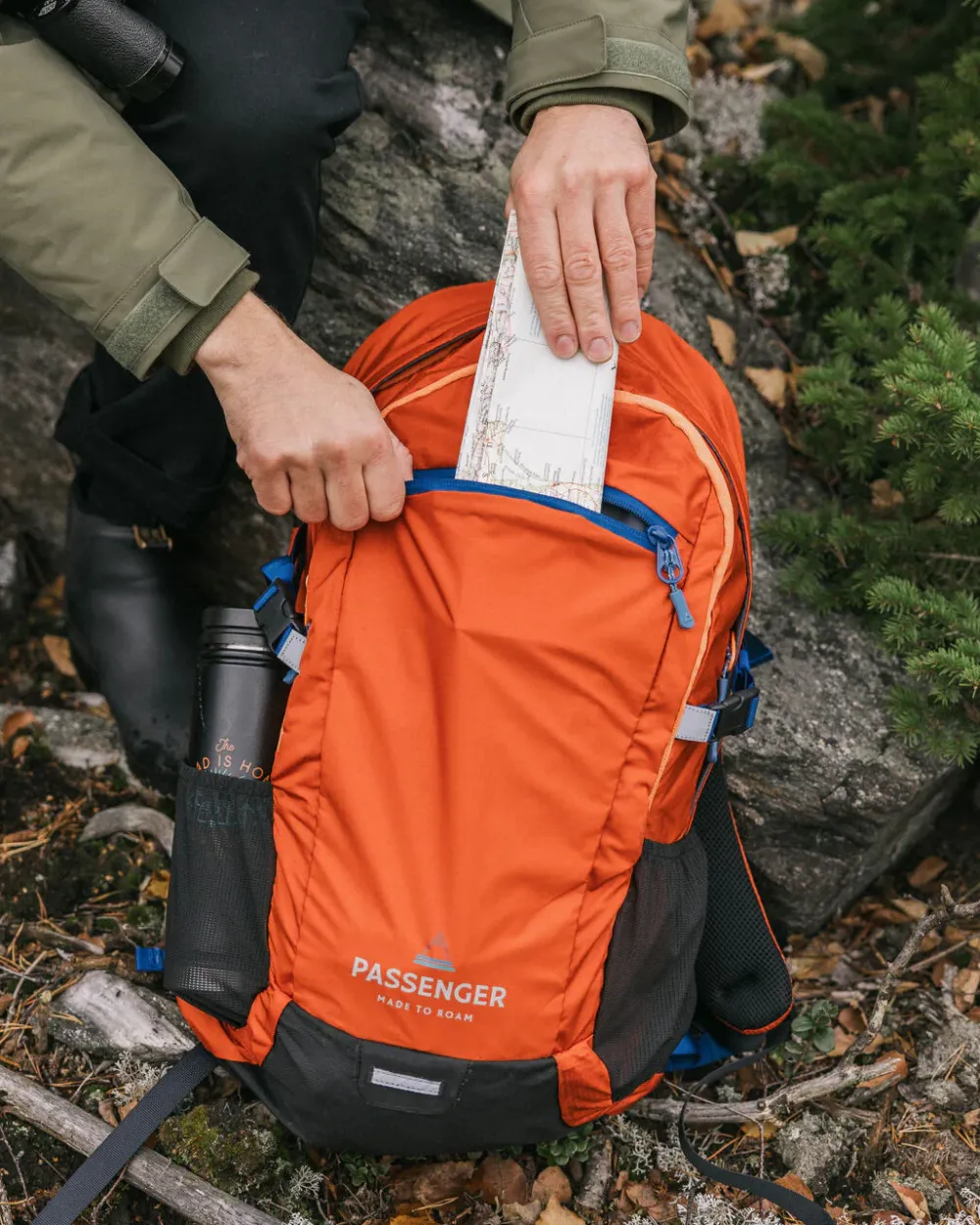 Floris van Bommel Backpacks & Bags|Backpacks & Bags>Track Recycled 30L Backpack Rust