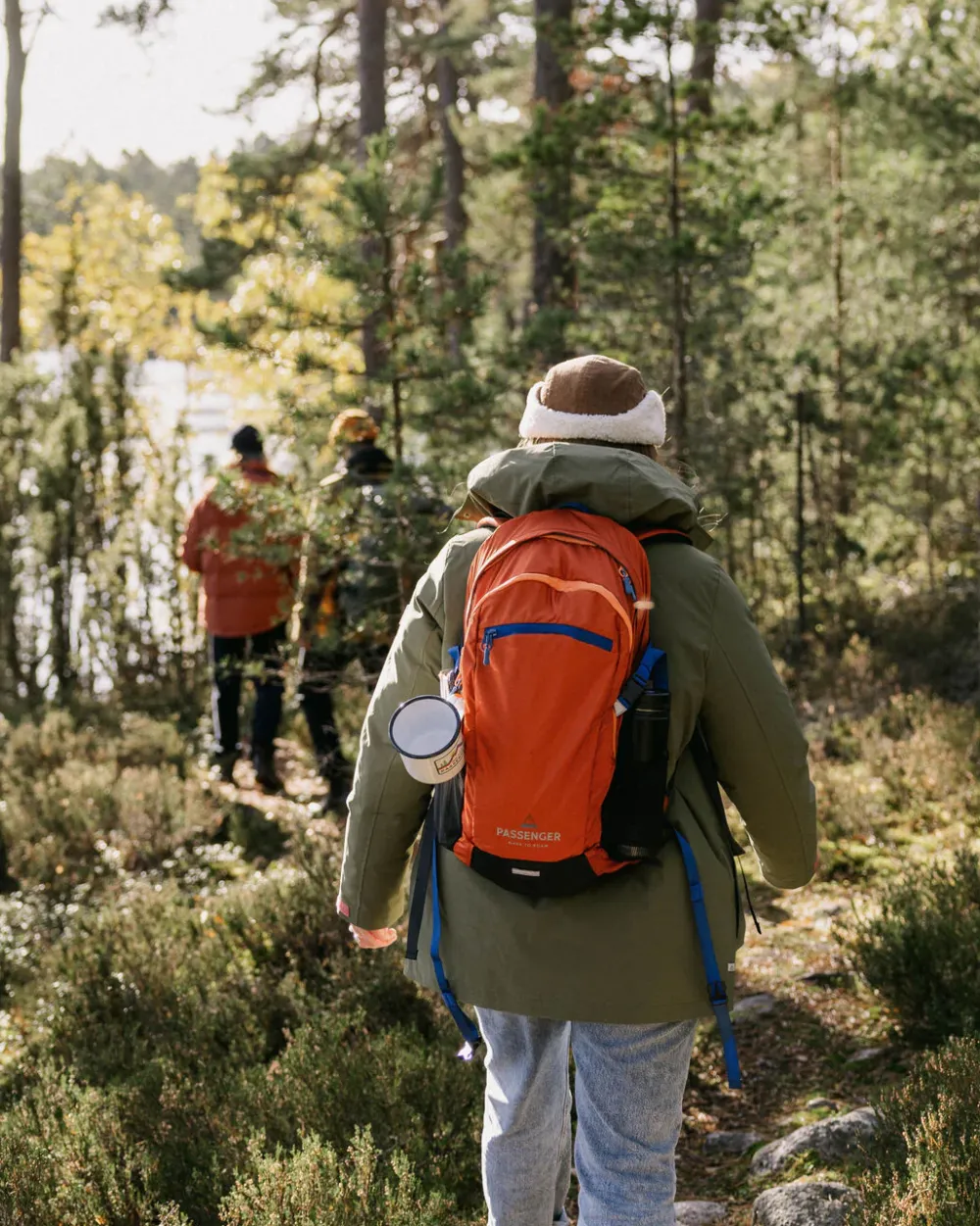 Floris van Bommel Backpacks & Bags|Backpacks & Bags>Track Recycled 30L Backpack Rust