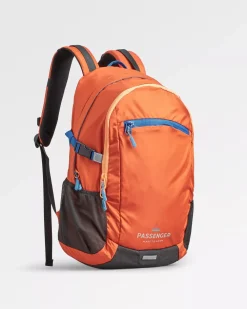 Floris van Bommel Accessories|Backpacks & Bags>Track Recycled 20L Backpack Rust