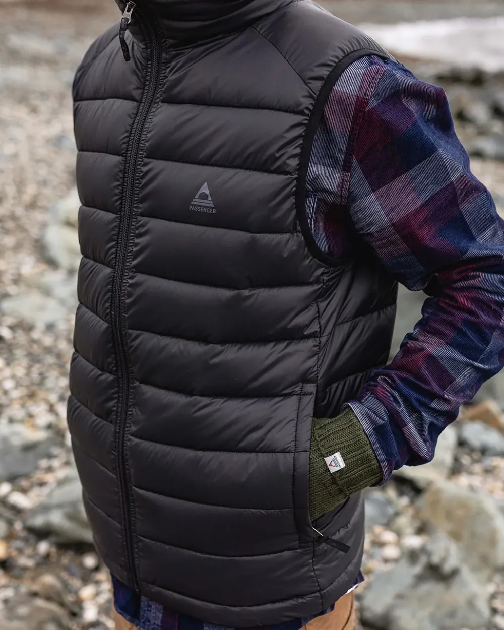 Passenger Insulated|Men's Outlet>Travel Insulated Vest True Black