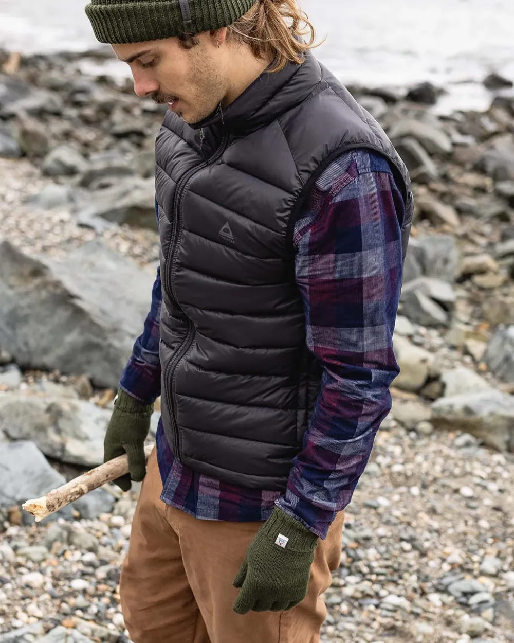 Passenger Insulated|Men's Outlet>Travel Insulated Vest True Black