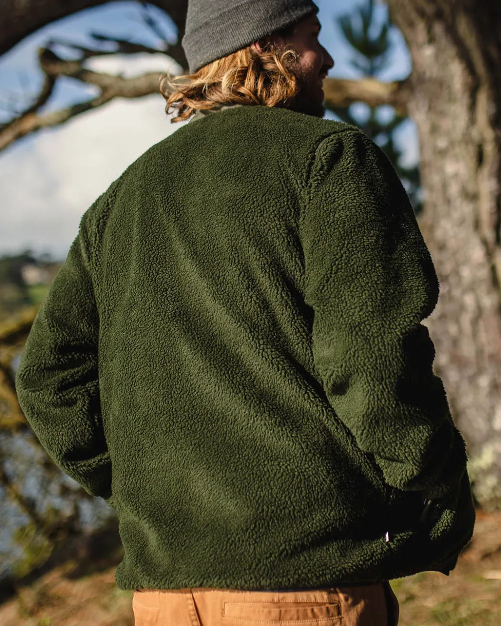 Passenger Fleece|Fleece>Trekker Recycled Deep-Pile Sherpa Fleece Fir Tree