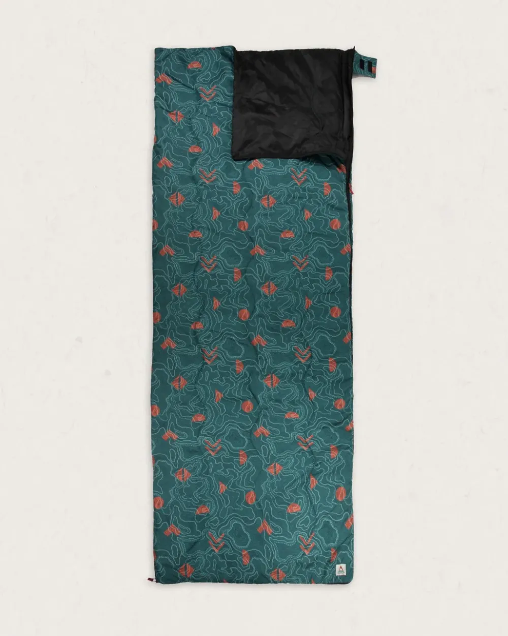 Passenger Accessories|Blankets>Twilight Recycled Sleeping Bag Mediterranean Map