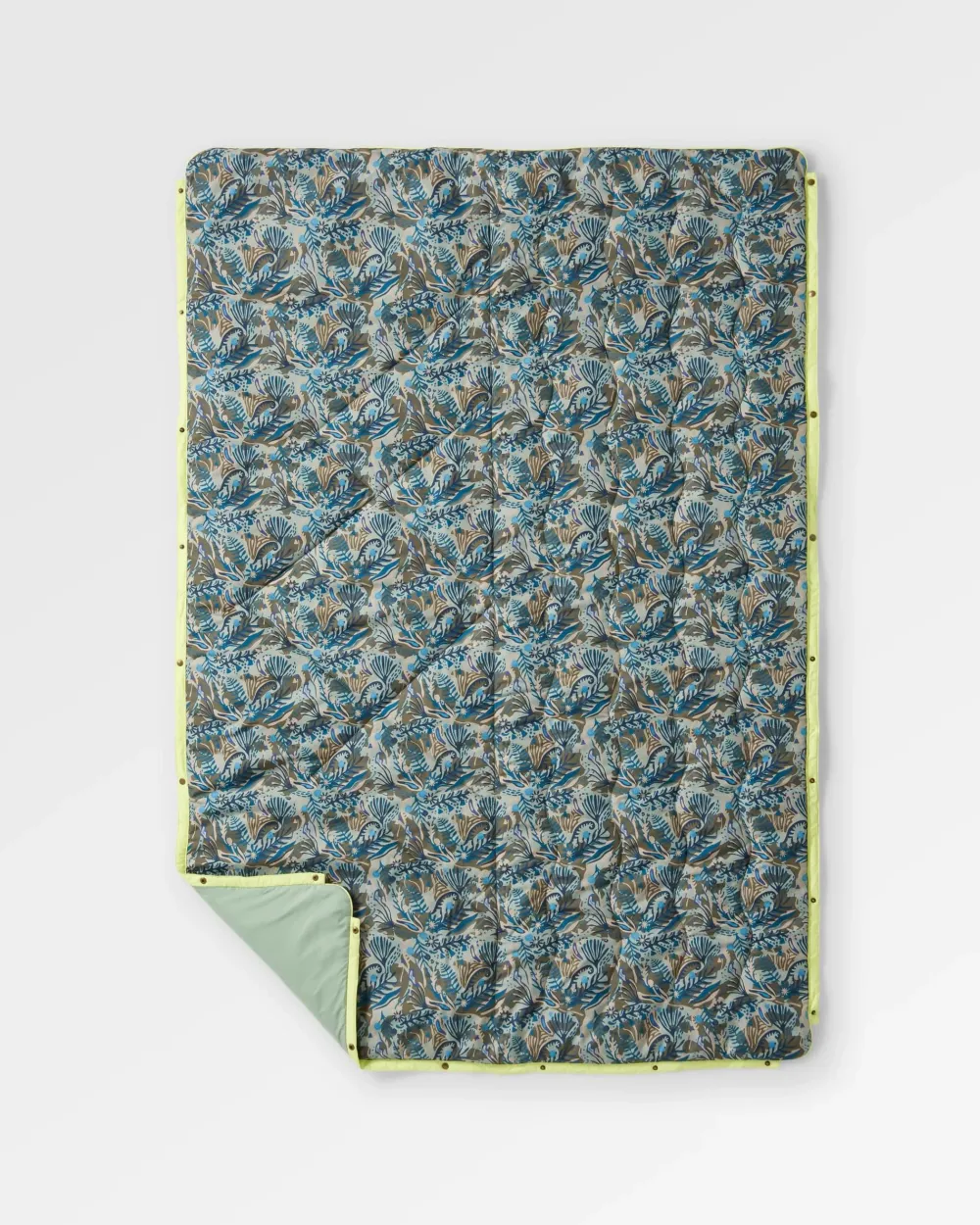 Floris van Bommel Blankets|Outdoor Living>Van Recycled Ripstop Blanket Abstract Seaweed Pistachio