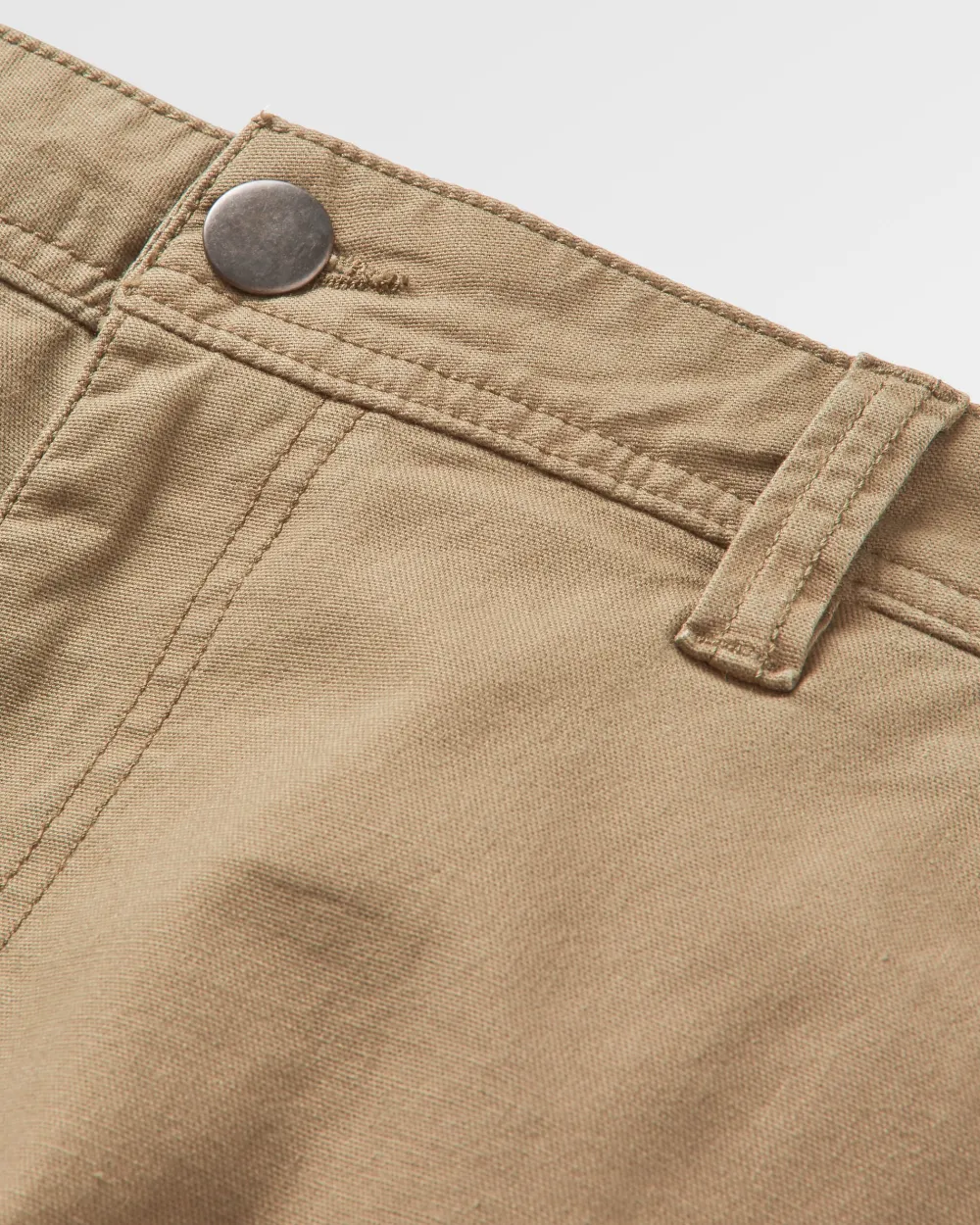 Floris van Bommel Pants|Men's Outlet>Vantage Organic Cotton Canvas Trouser Biscuit