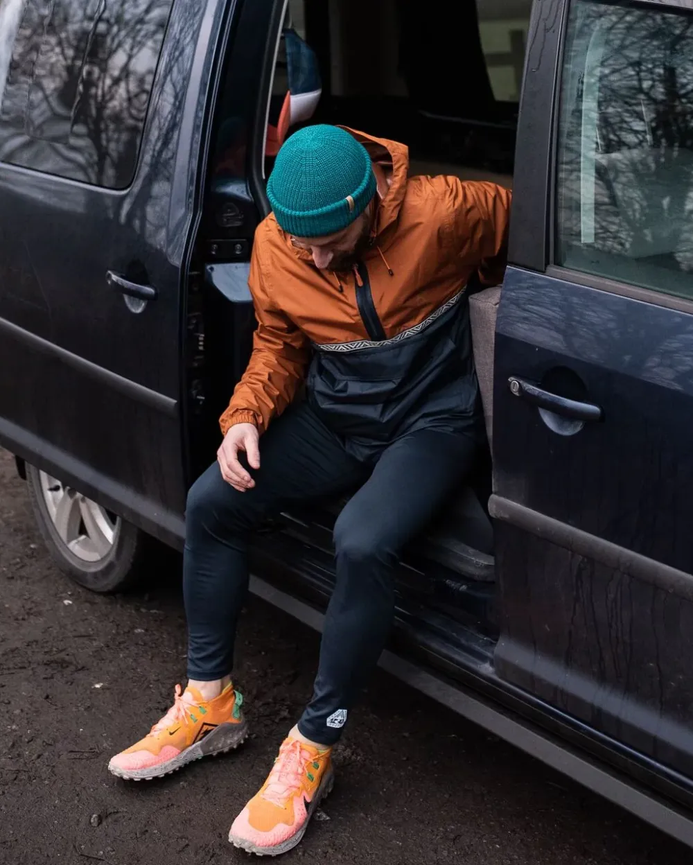 Floris van Bommel Activewear|Men's Outlet>Venture Recycled Base Layer Legging Deep Navy