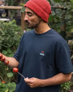 Passenger T-Shirts & Tank Tops|Men's Outlet>Vita Organic Relaxed Fit T-Shirt Deep Navy