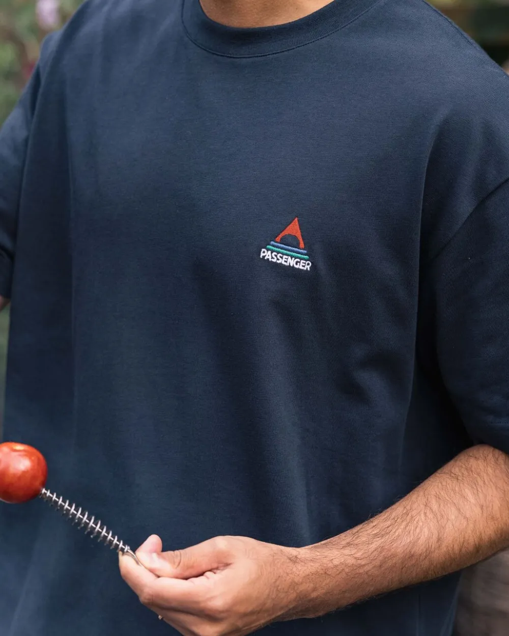 Passenger T-Shirts & Tank Tops|Men's Outlet>Vita Organic Relaxed Fit T-Shirt Deep Navy