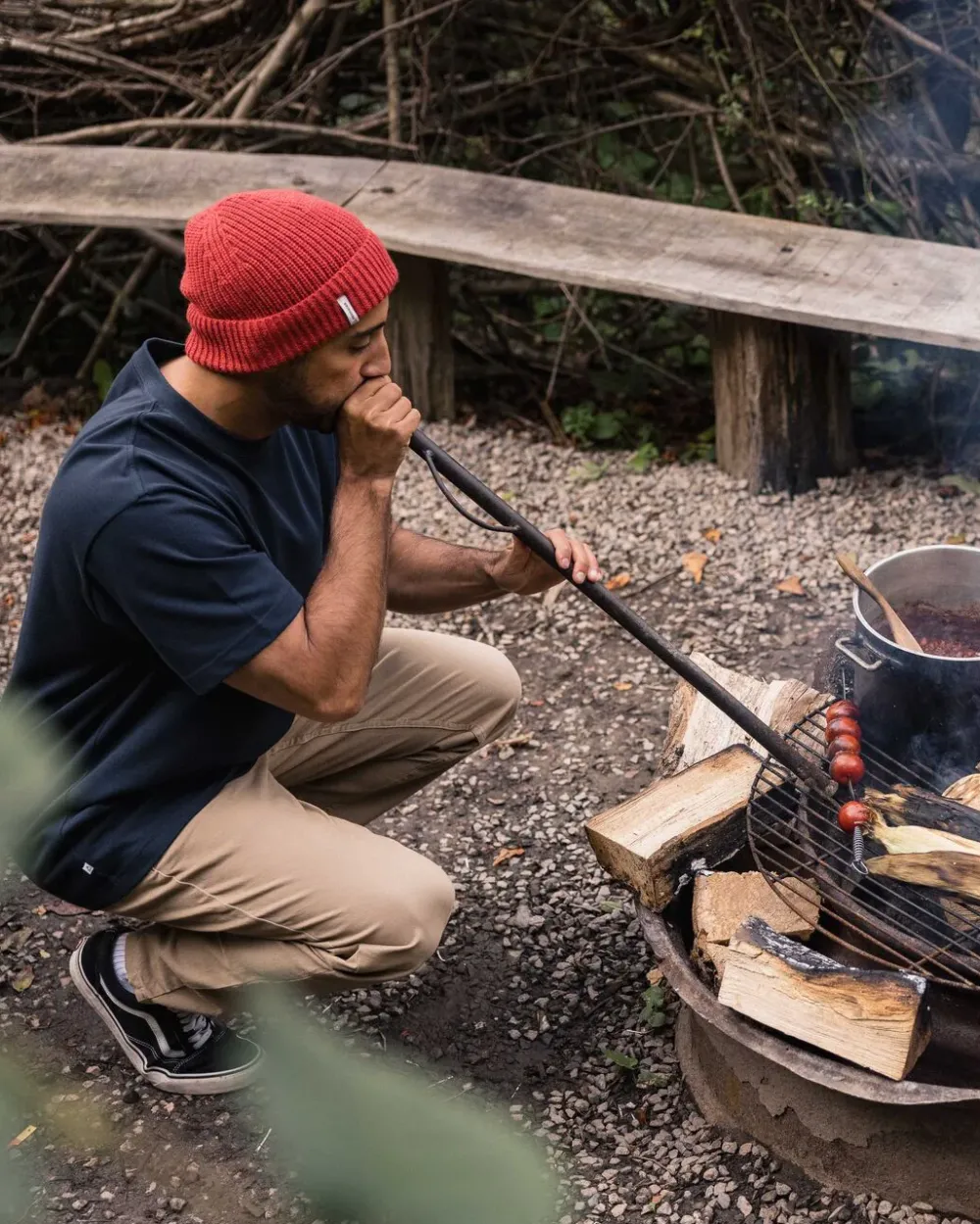 Passenger T-Shirts & Tank Tops|Men's Outlet>Vita Organic Relaxed Fit T-Shirt Deep Navy