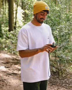 Passenger T-Shirts & Tank Tops|Winter Road Trip Essentials>Vita Organic Relaxed Fit T-Shirt White