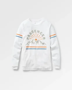 Passenger Tops & T-Shirts>Wander LS T-Shirt White