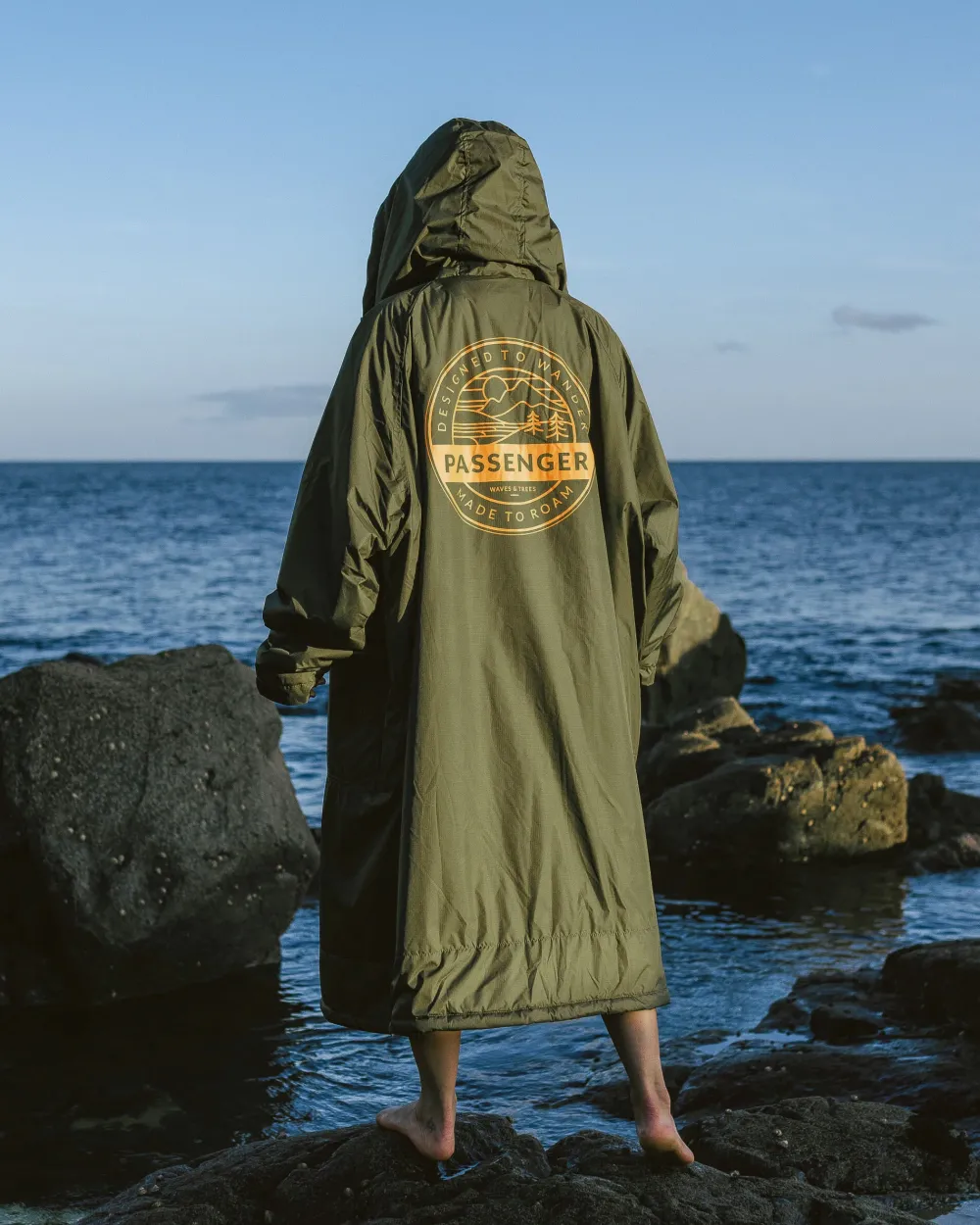 Floris van Bommel Outdoor Living|Outdoor Living>Waves Recycled Sherpa Lined Changing Robe Khaki