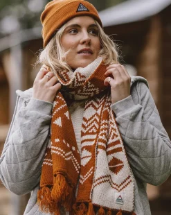 Passenger Women's Outlet|Women's>West Coast Recycled Acrylic Scarf Glazed Ginger