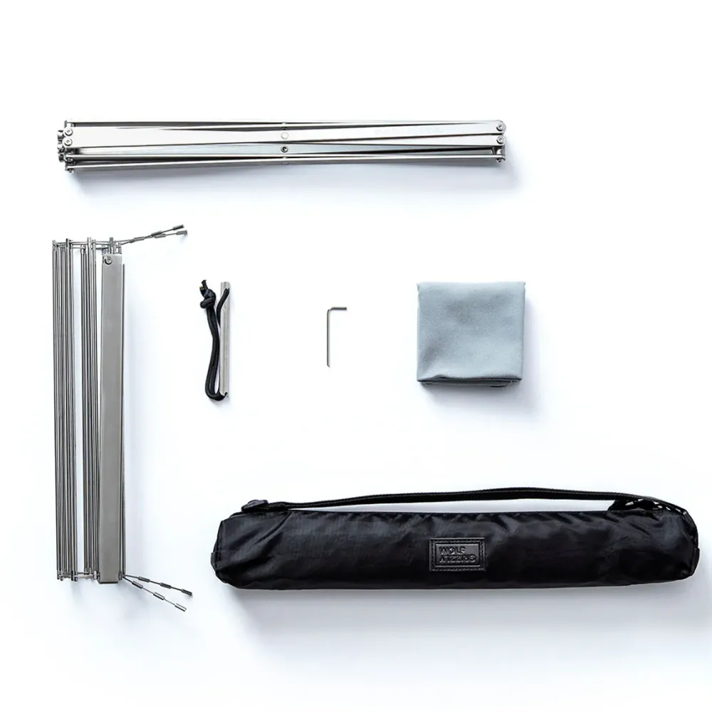 Floris van Bommel Outdoor Living|Outdoor Living>Wolf and Grizzly Grill (without Fire Set) Stainless Steel