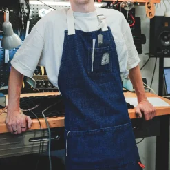 Floris van Bommel Outdoor Living|Outdoor Living>Yard Organic Cotton Denim Apron Dark Denim