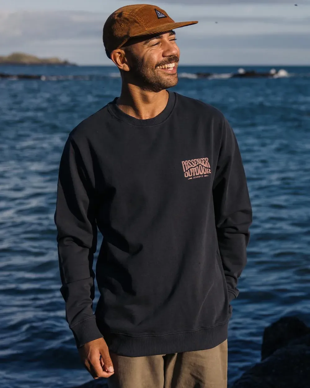 Passenger Hoodies & Sweatshirts|Men's Outlet>Yuca Recycled Cotton Sweatshirt Black