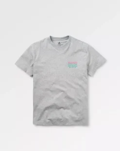 Passenger T-Shirts & Tank Tops|Men's Outlet>Yuca Recycled Relaxed Fit T-Shirt Grey Marl